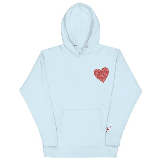Heart of Strength Embroidered Hoodie